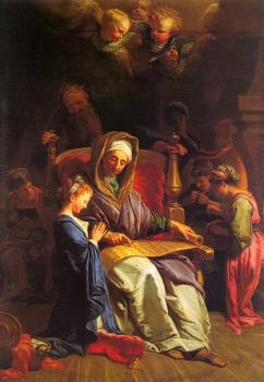 Jean-Baptiste Jouvenet : The Education of the Virgin
